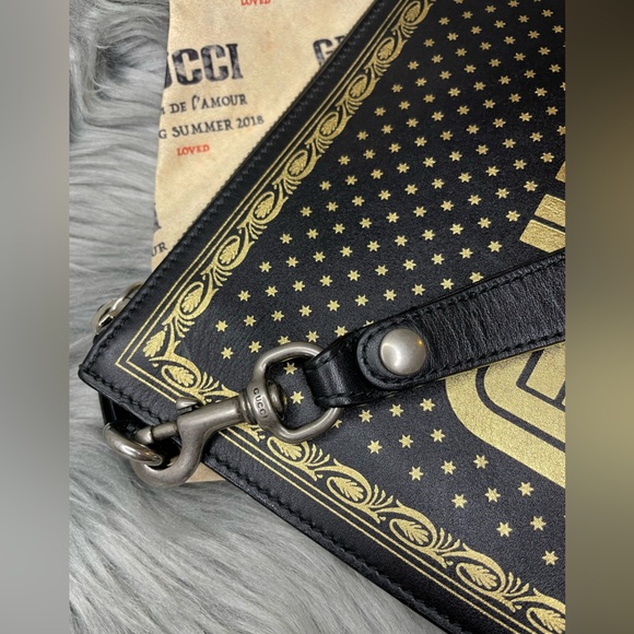 EUC Authentic GUCCI x SEGA Magnetismo Clutch - Picture 3 of 11